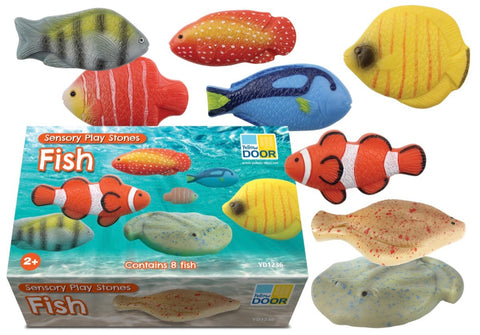 Sensory Play Stones - Fish