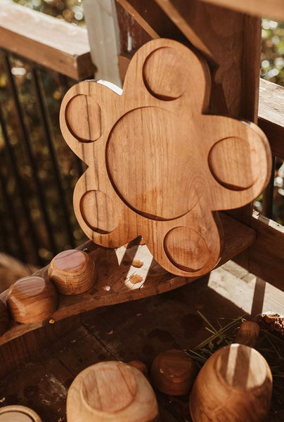 Flower Sun Tray Set/7pc