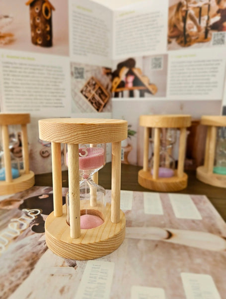 Wooden Sand Timers Set of 4