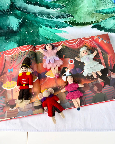 NUTCRACKER AND THE MOUSE KING FINGER PUPPET SET