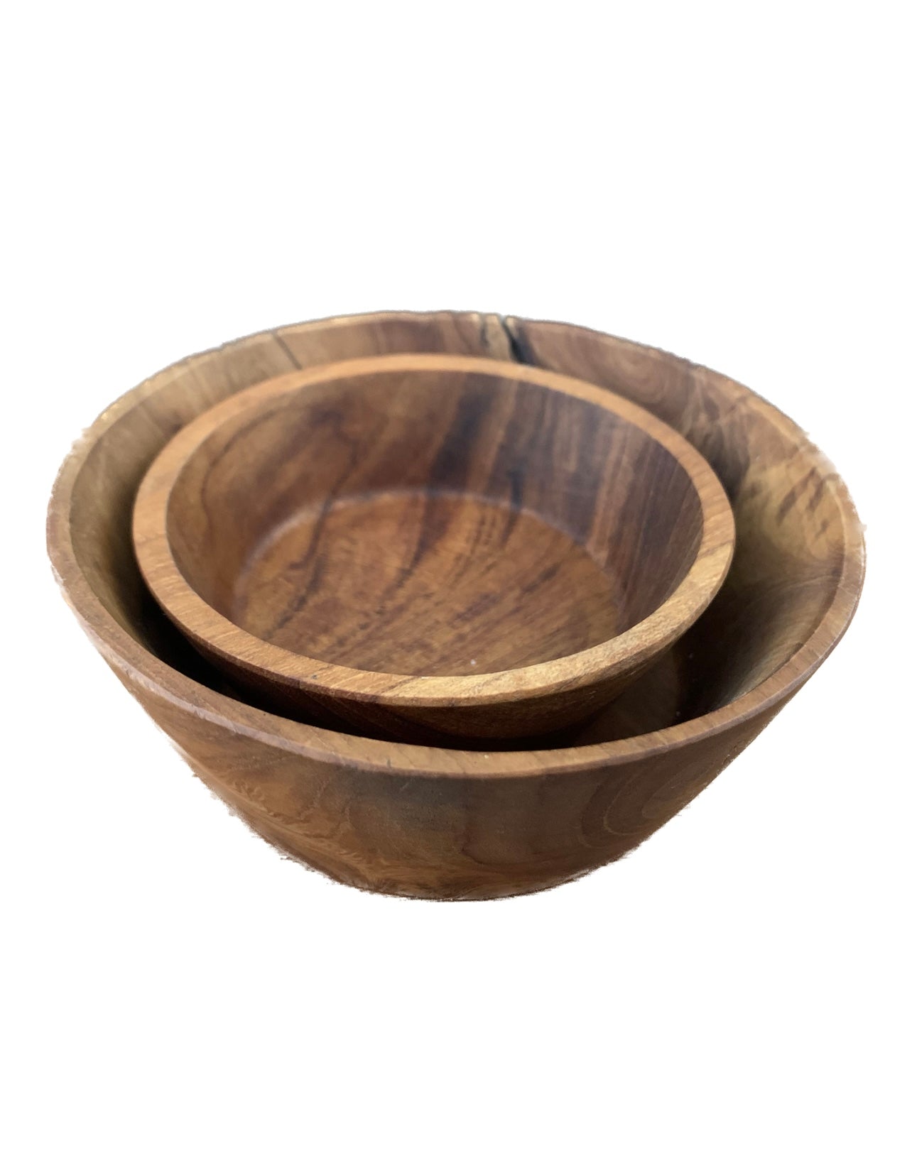 Potion Bowls Teak Set/2pc