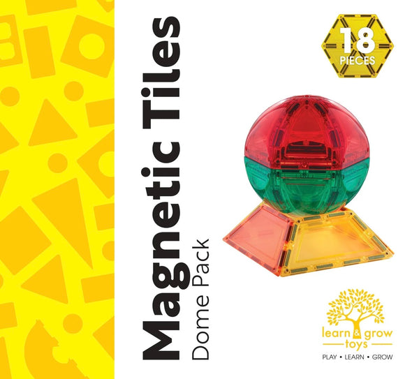 Magnetic Tiles - Dome Pack (18 Pc)