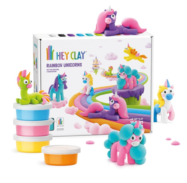 HEY CLAY RAINBOW UNICORNS (15 CANS)