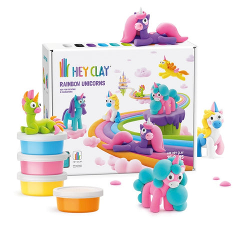 HEY CLAY RAINBOW UNICORNS (15 CANS)