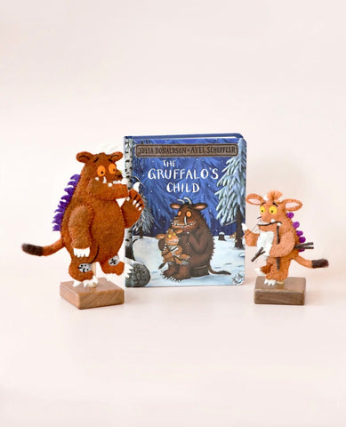 THE GRUFFALO'S CHILD FINGER PUPPETS SET BY JULIA DONALDSON AND AXEL SCHEFFLER