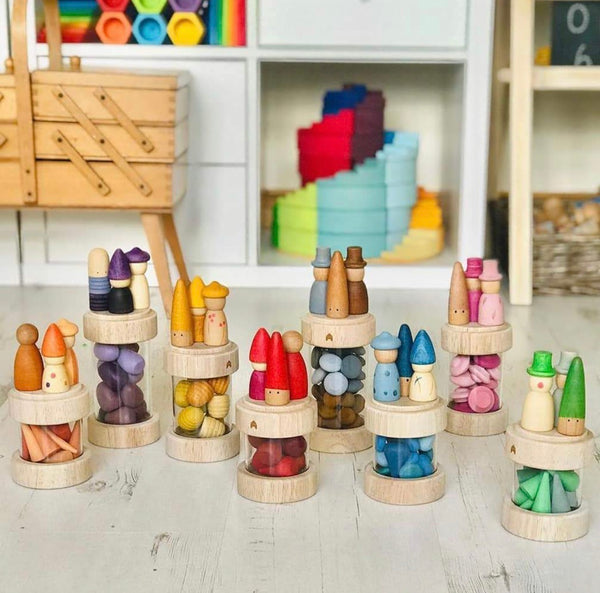 Guidecraft Treasure Tubes – Clear