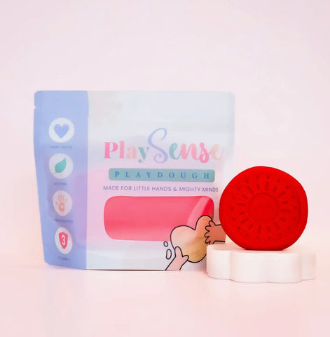 Play Sense Dough | Bright Red | Cherry Scented