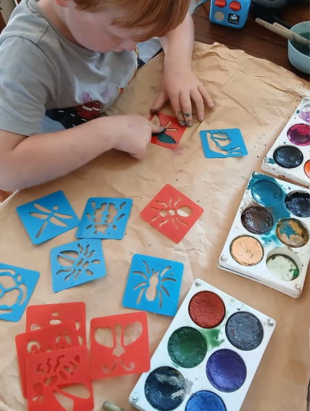 Minibeast Stencils