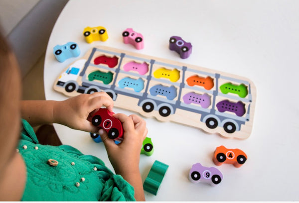 1-10 Car Puzzle
