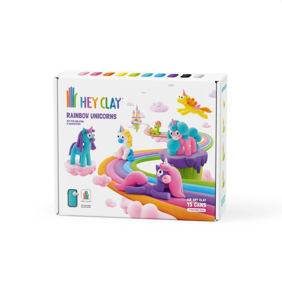 HEY CLAY RAINBOW UNICORNS (15 CANS)