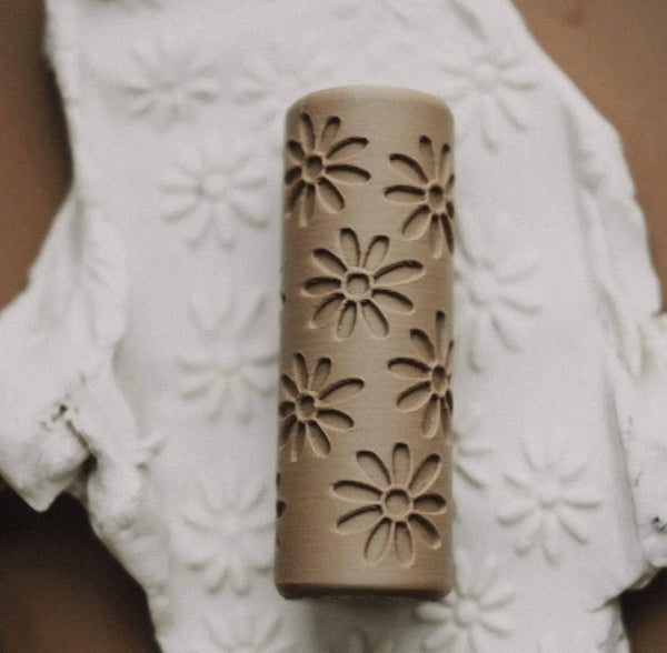 Daisy Roller - Eco Pattern Playdough Roller