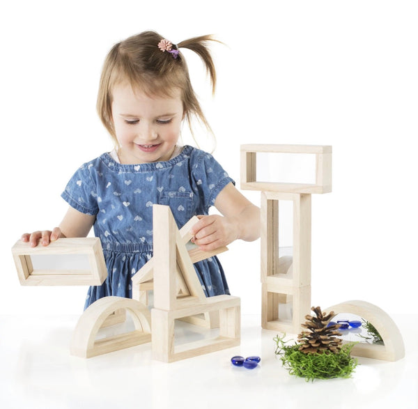 Guidecraft Mirror Blocks 10 pc Set