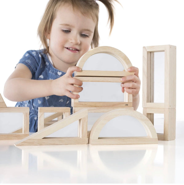 Guidecraft Mirror Blocks 10 pc Set