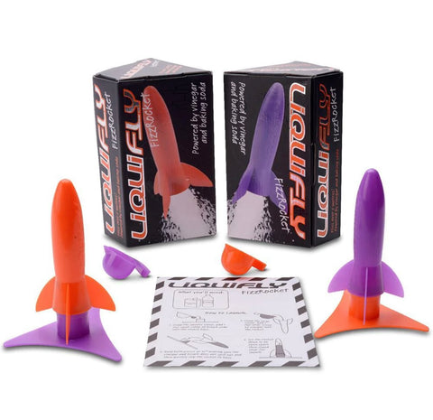 FizzRocket | Bicarb Powered Rocket | Flies Over 5 meters!