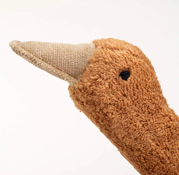 SENGER Cuddly Animal - Goose Small Rust w removable Heat/Cool Pack