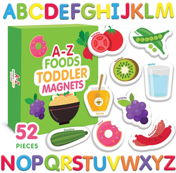 MAGNETIC FOODS & LETTERS