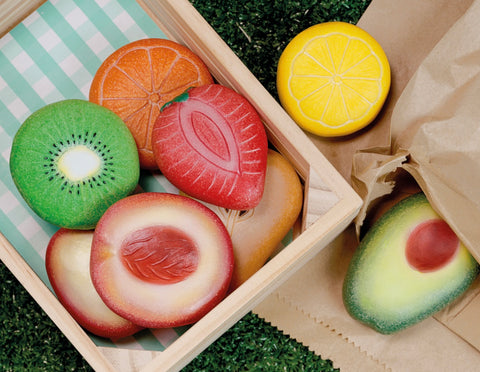 Fruit – Sensory Play Stones