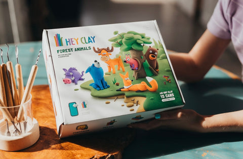 HEY CLAY FOREST ANIMALS SET