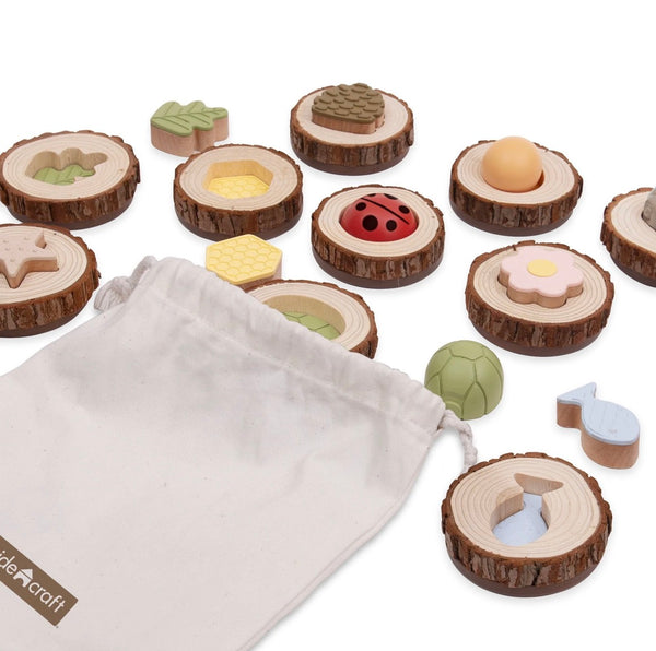 Guidecraft Nature Feel and Find – 24 pc. set