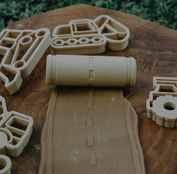 Road Roller - Eco Pattern Playdough Roller