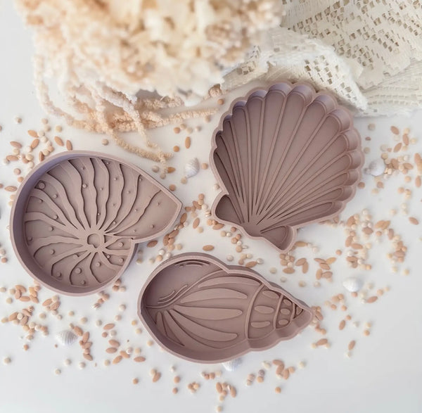 Mini Seashell Tray Trio