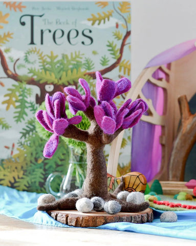 FELT SEASONAL TREE - SPRING