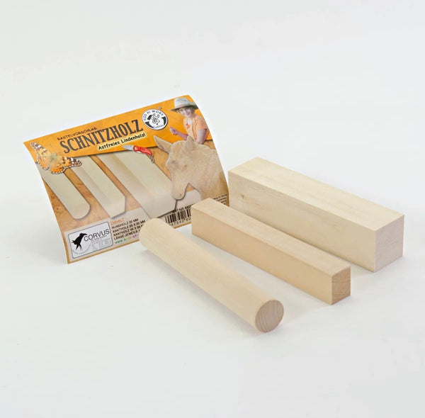 Kids at Work Carving Wood 3 pieces