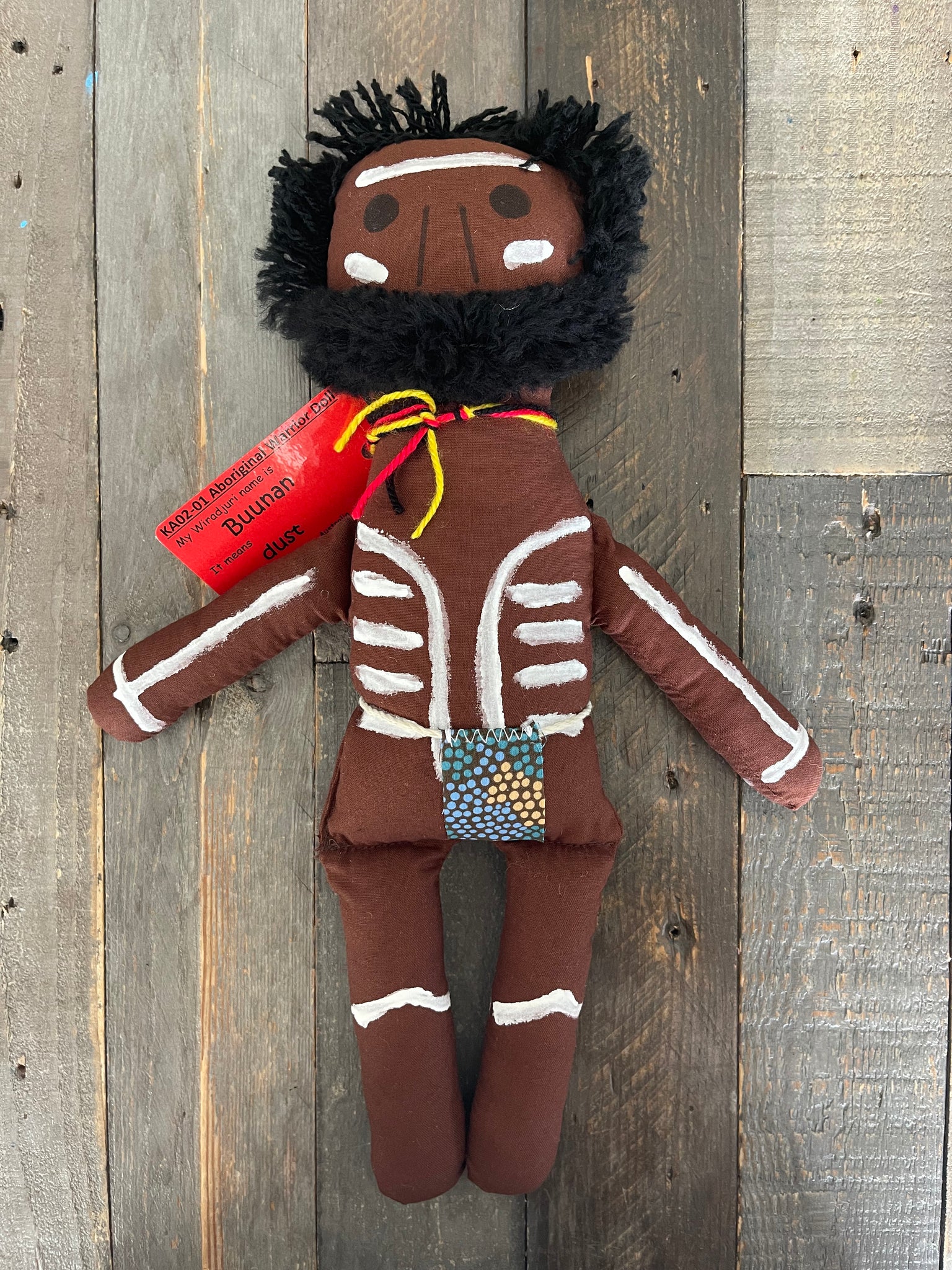 Aboriginal Warrior Doll