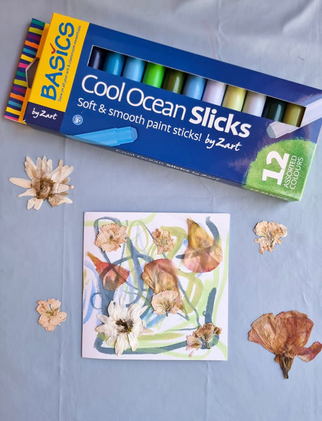 Colour Slicks- Cool Ocean