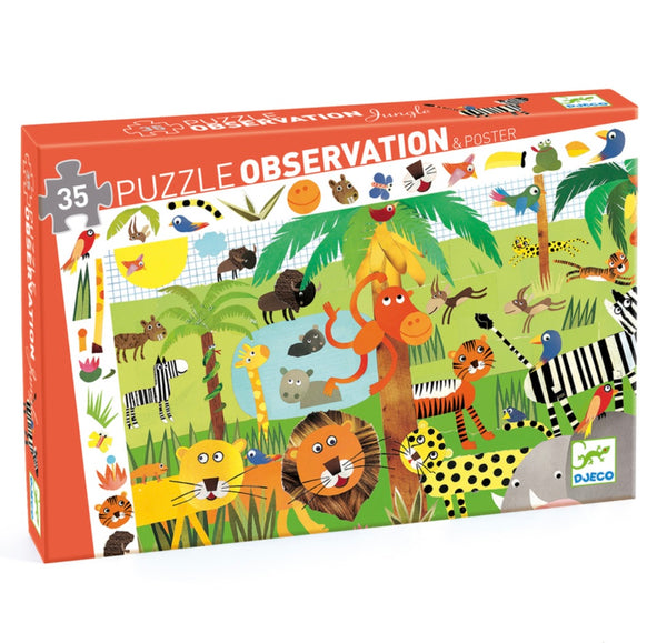 Jungle Observation Puzzle