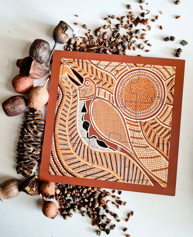Aboriginal dreaming series- Ga Ga the Kookaburra