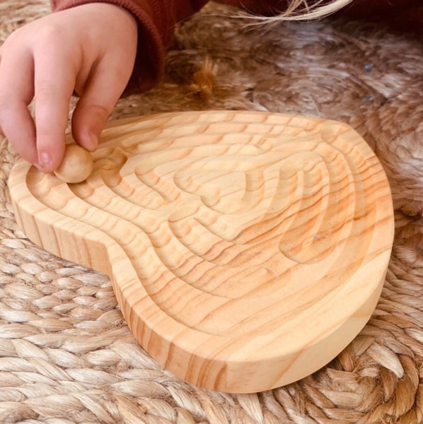 Small Heart Shaped Finger Labyrinth