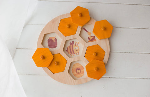 Bee hive puzzle