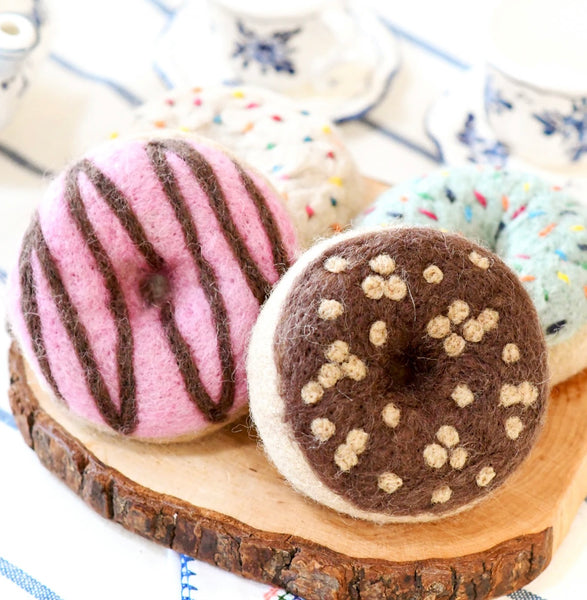 Felt Doughnuts Donuts (Set of 4)