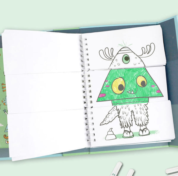 Mash-up Colouring Set - Monster Mash