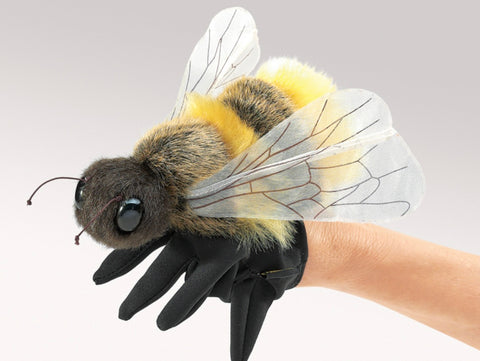 Honey bee hand puppet