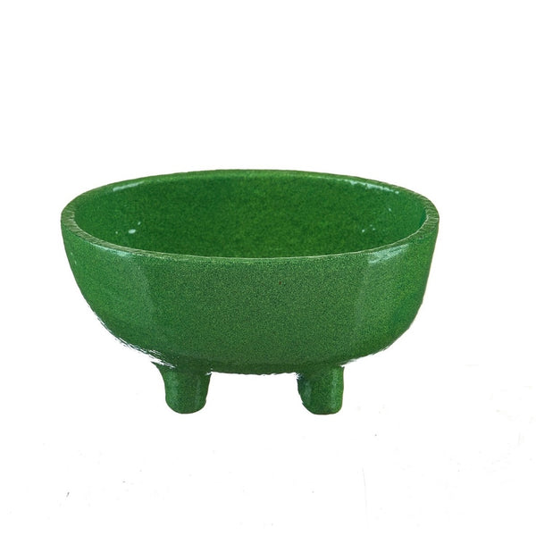 Open oval cauldron- Green