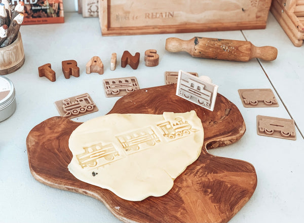 Train Eco stamp set (without handle)