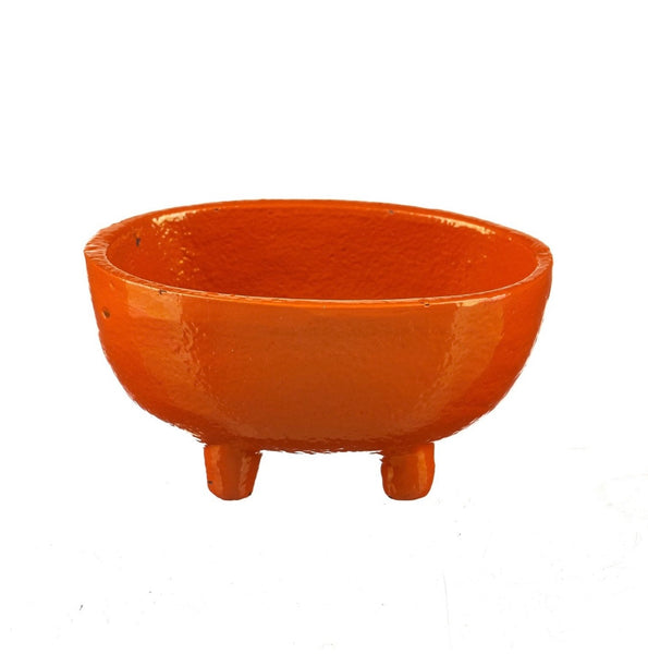 Open oval cauldron- Orange