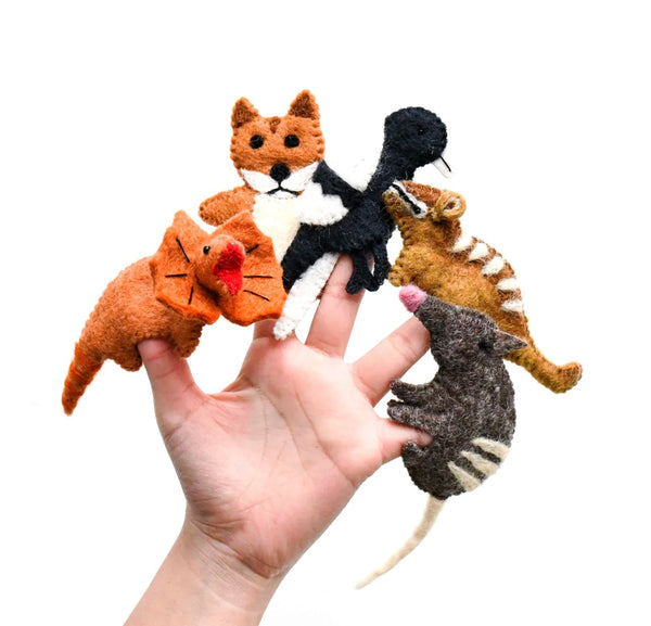 Australian Animals G - Finger Puppet Set