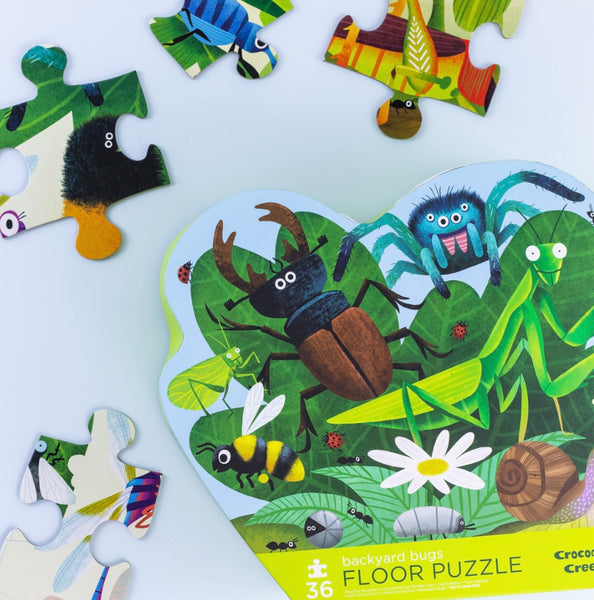 Backyard Bugs- 36pc puzzle