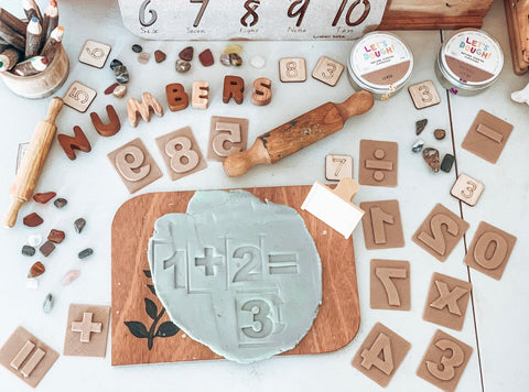 Number Eco stamp set (without handle)