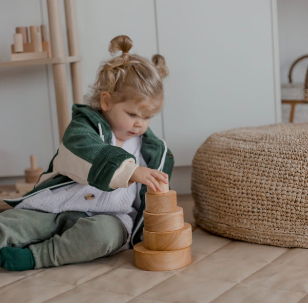 Natural Stacking Bowls