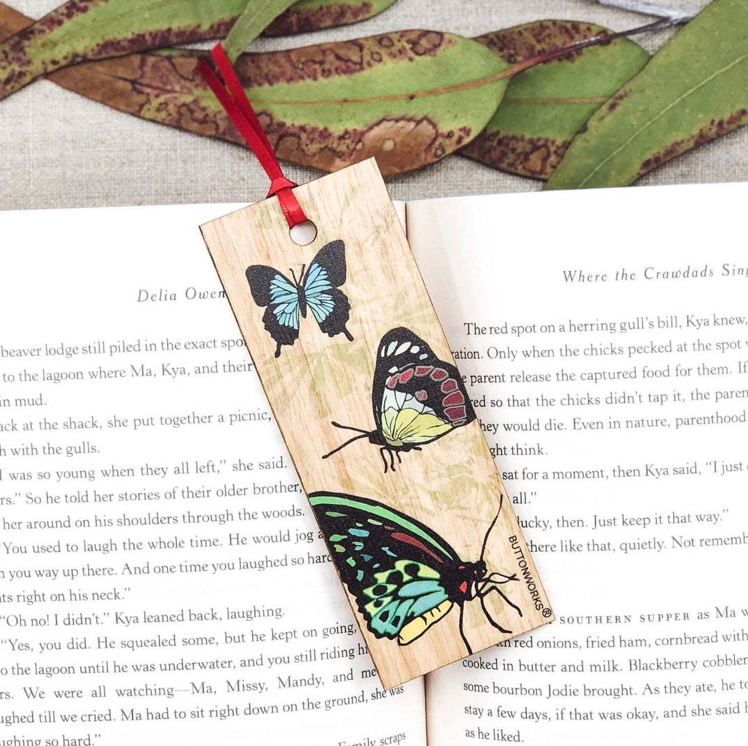 Native Butterflies Bookmark