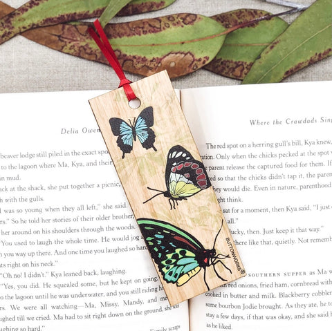 Native Butterflies Bookmark