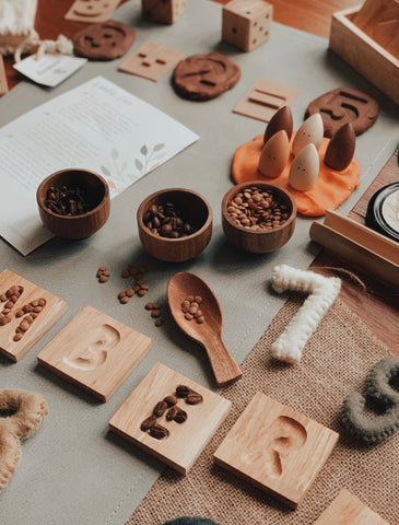 Mini Wooden Bowls set of 6