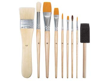 Art & craft brush (set of 9)