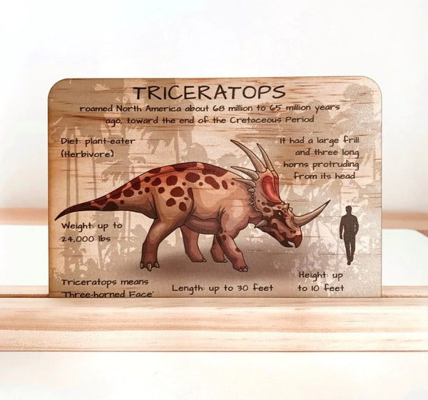 Dinosaur cards (set 8)