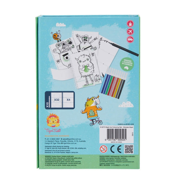 Mash-up Colouring Set - Monster Mash