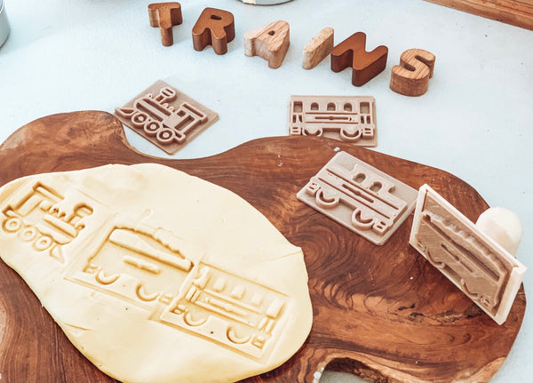 Train Eco stamp set (without handle)